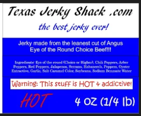 HOT Beef Jerky