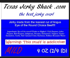 Mild Beef Jerky