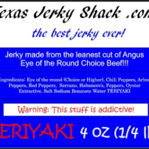 Teriyaki Beef Jerky
